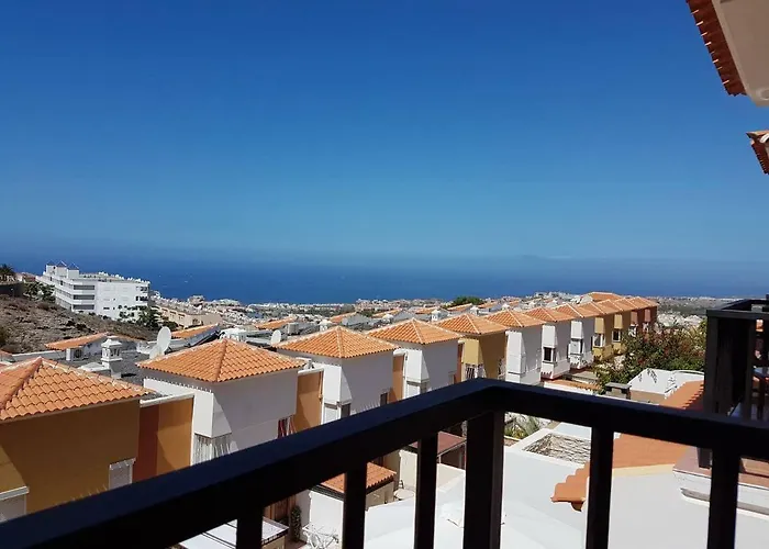 Roque Del Conde With Fantastic Sea View, Terrace, Pool, Wifi, Sat-tv, Garage Nyaraló *