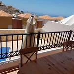 Roque Del Conde With Fantastic Sea View, Terrace, Pool, Wifi, Sat-tv, Garage Costa Adeje