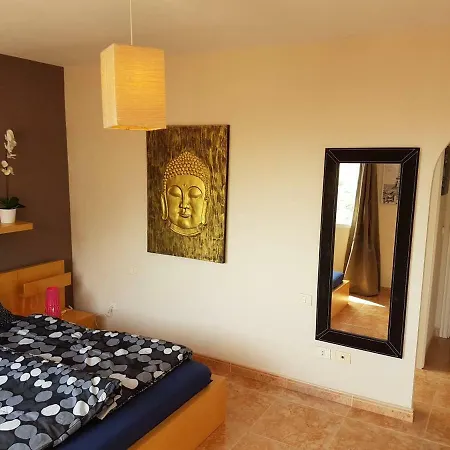 Roque Del Conde With Fantastic Sea View, Terrace, Pool, Wifi, Sat-tv, Garage أذيخي