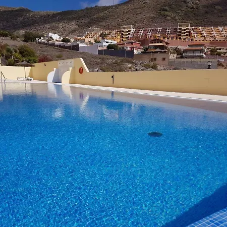 Semesterbostad Roque Del Conde With Fantastic Sea View, Terrace, Pool, Wifi, Sat-tv, Garage Costa Adeje (Tenerife)
