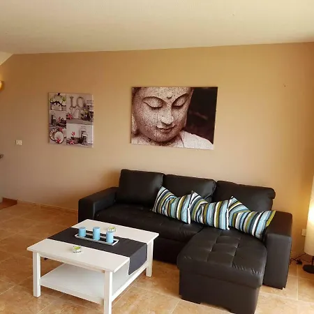 Roque Del Conde With Fantastic Sea View, Terrace, Pool, Wifi, Sat-tv, Garage Semesterbostad *