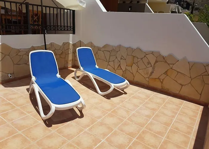 Roque Del Conde With Fantastic Sea View, Terrace, Pool, Wifi, Sat-tv, Garage