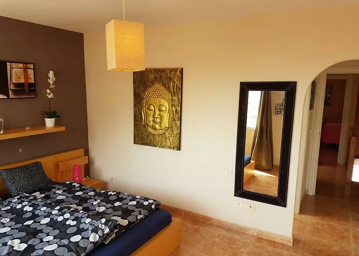 Roque Del Conde With Fantastic Sea View, Terrace, Pool, Wifi, Sat-tv, Garage أذيخي