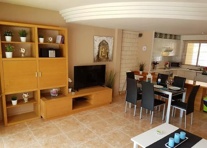 Roque Del Conde With Fantastic Sea View, Terrace, Pool, Wifi, Sat-tv, Garage أذيخي