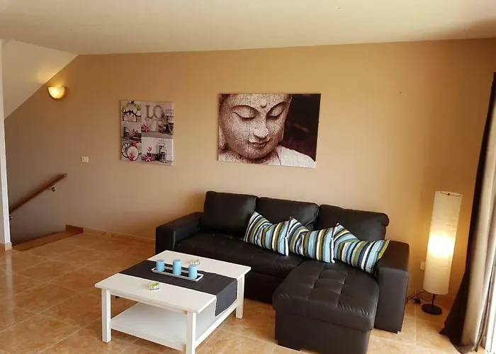 Roque Del Conde With Fantastic Sea View, Terrace, Pool, Wifi, Sat-tv, Garage بيت للعطل *