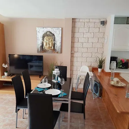 Roque Del Conde With Fantastic Sea View, Terrace, Pool, Wifi, Sat-tv, Garage Vakantiehuis Costa Adeje (Tenerife)