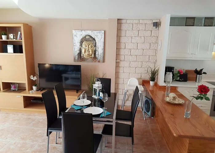 Roque Del Conde With Fantastic Sea View, Terrace, Pool, Wifi, Sat-tv, Garage בית נופש אדחה