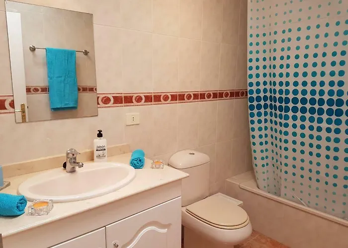 Roque Del Conde With Fantastic Sea View, Terrace, Pool, Wifi, Sat-tv, Garage בית נופש