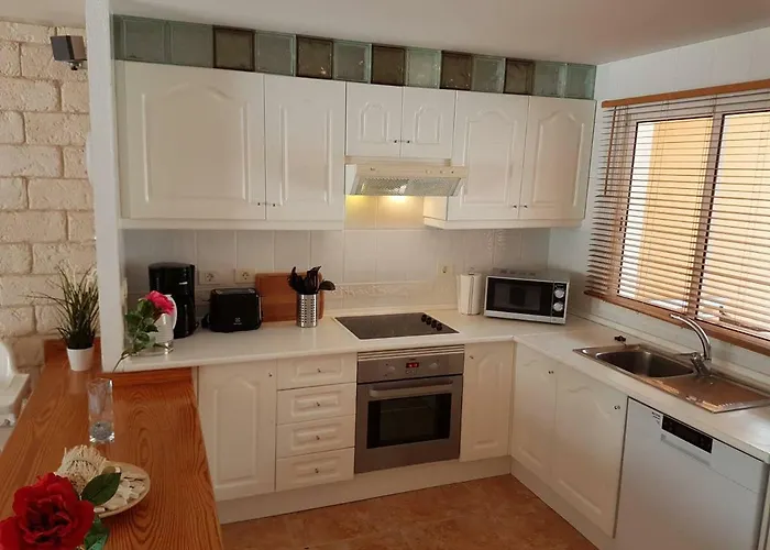 Roque Del Conde With Fantastic Sea View, Terrace, Pool, Wifi, Sat-tv, Garage Feriehus *